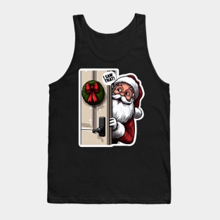 I SAW THAT MeMe Santa Claus Tank Top